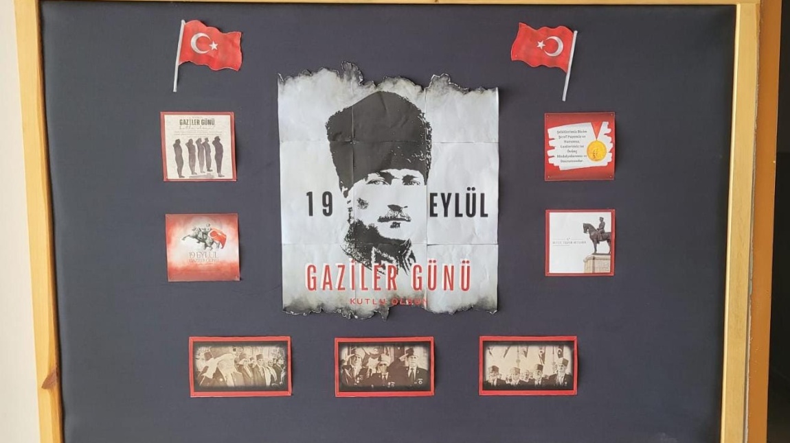 19 Eylül Gaziler Günü Pano çalışması yapıldı.